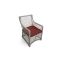 Комплект мебели MOKKA VILLA ROSA (стол обеденный квадратный, 4 кресла)